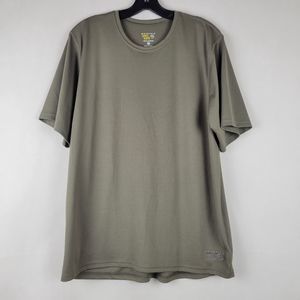 Mountain Hardwear TShirt Mens Large Olive Mesh Running Hiking Workout Tactical
